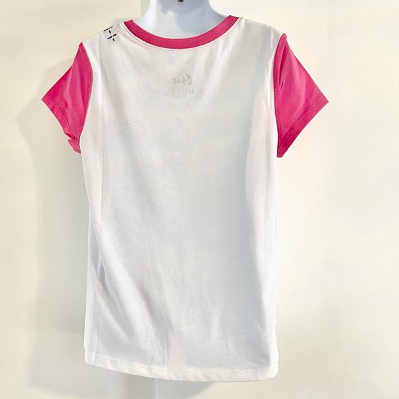 🆕Justice Girl’s SMILE SHINE Ringer Tee - Picture 4 of 9